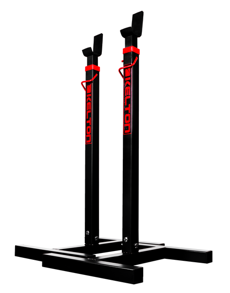 A pair of HS1 KELTON Home Barbell stands 