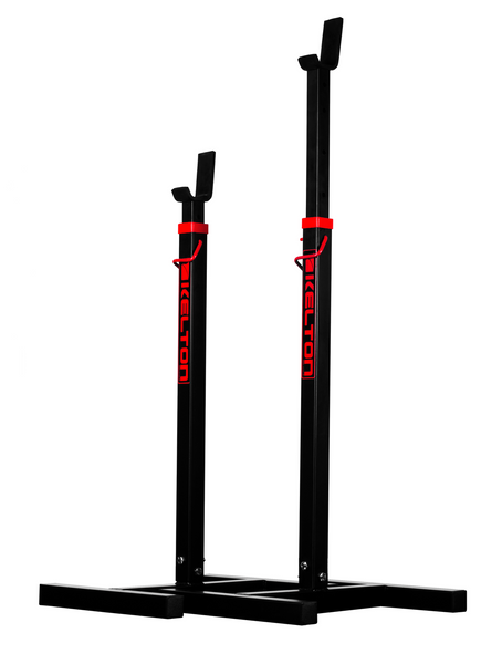 A pair of HS1 KELTON Home Barbell stands 