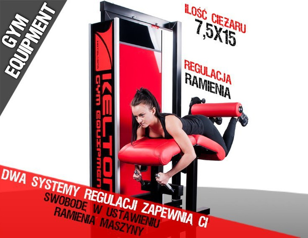 Dwugłowy uda leżąc PMS12 Kelton GYM EQUIPMENT