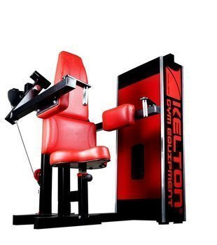 Mięśnie naramienne, unoszenie ramion bokiem siedząc PMS22 Kelton GYM EQUIPMENT